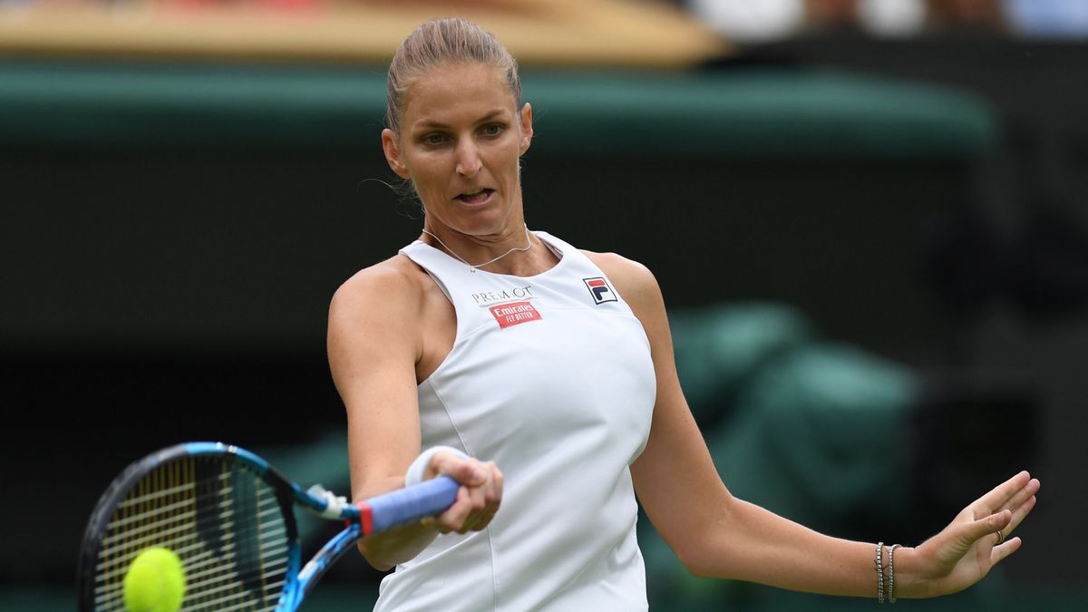 PAP/EPA / NEIL HALL / Na zdjęciu: Karolina Pliskova