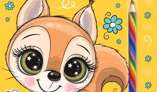 Tęczowa kredka. Wiewiórka