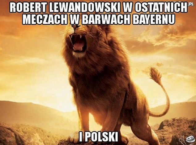 "Lewy" w kadrze, jak w Bayernie