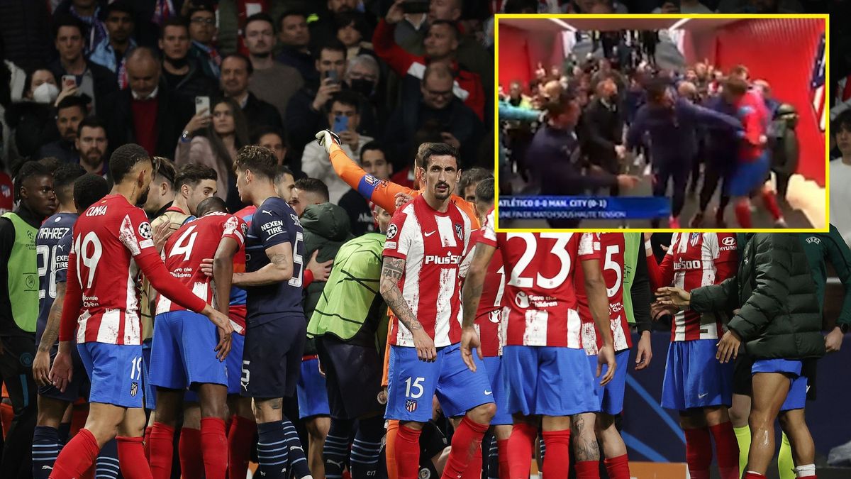 Zdjęcie okładkowe artykułu: Getty Images / Burak Akbulut/Anadolu Agency / Na zdjęciu: awantury pomiędzy graczami Atletico i City