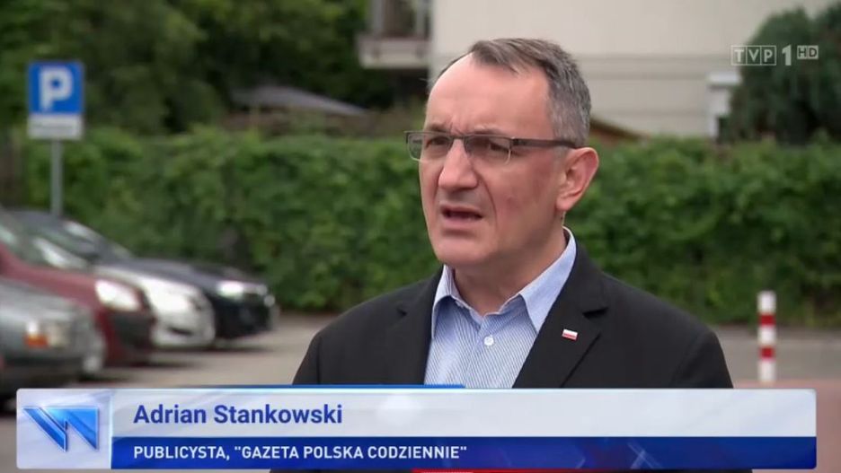 Adrian Stankowski jest ulubionym ekspertem "Wiadomości" TVP