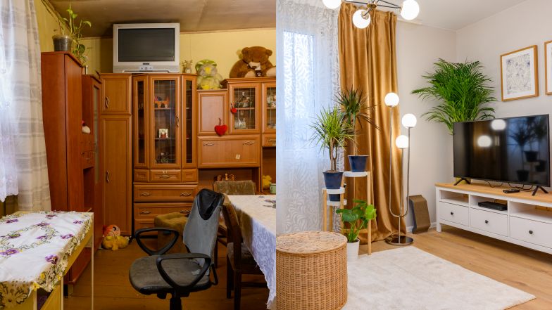 Metamorfoza domu w programie "Nasz nowy dom"