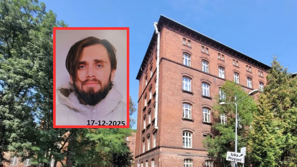 Ucieczka ze szpitala. Policja publikuje wizerunek poszukiwanego