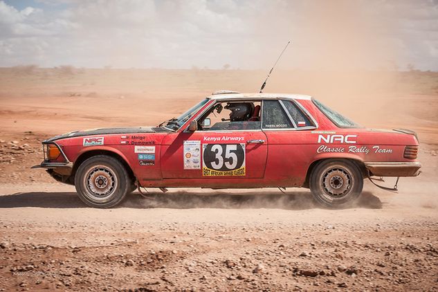 NAC Rally Team na półmetku East African Safari Classic Rally 2015 / fot. Mariusz Bodnar