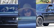 Posępni książę Harry i Meghan Markle mkną samochodem przez Santa Barbara (ZDJĘCIA)