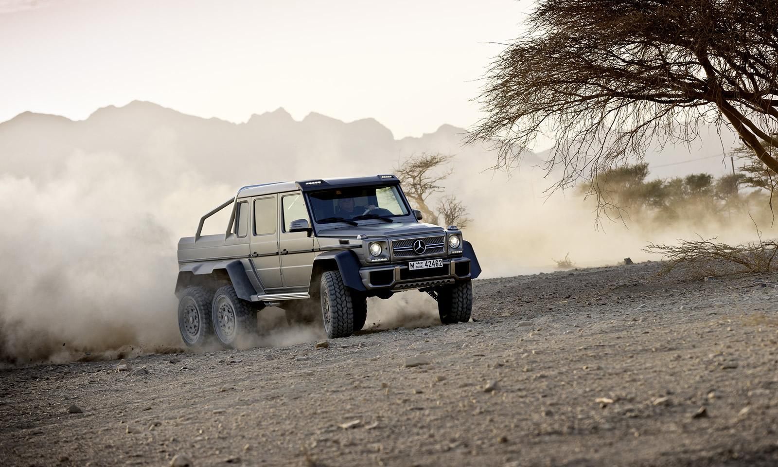 Mercedes-Benz G63 AMG 6x6 - terenowy potwór [galeria] 23