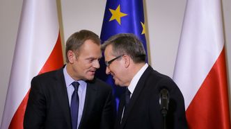 Obalą rząd w Kijowie? Tusk i Komorowski wspólnie o Ukrainie