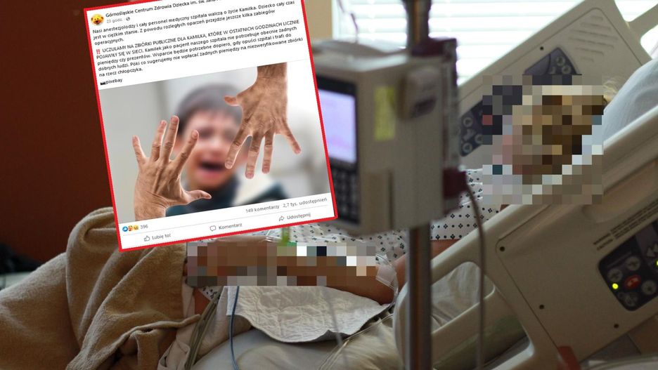 Szpital poinformował o skatowanym 8-latku z Częstochowy. "Uczulamy na zbiórki publiczne"