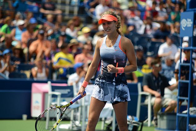 Eugenie Bouchard przebojem wdziera się do czołówki (foto: Edwin Martinez)