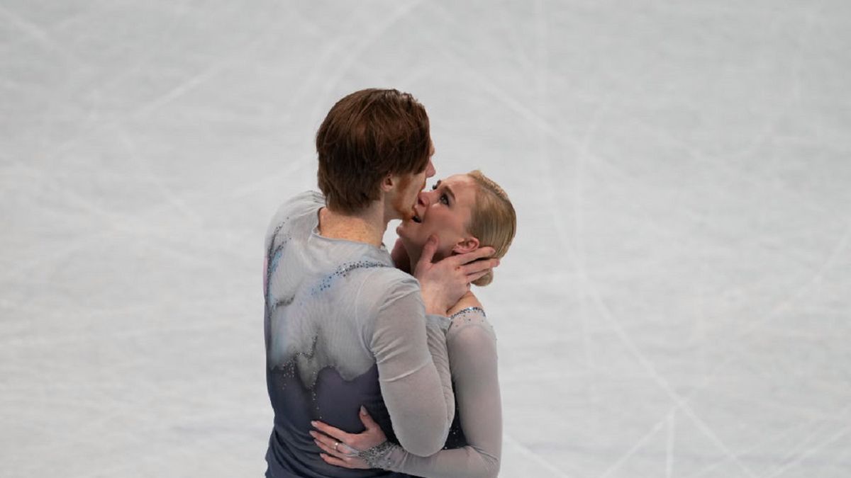 Getty Images / Ulrik Pedersen/NurPhoto / Na zdjęciu: Jewgienija Tarasowa i Władysław Morozow