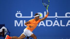 Abu Zabi: Rafael Nadal lepszy od Tomasa Berdycha. David Goffin także w półfinale