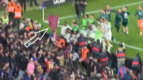Skandal na El Clasico. Fani Barcelony zaatakowali piłkarza Realu