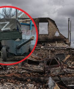 Rosjanie zamalowują swój znak. Sztab ostrzega przed prowokacją