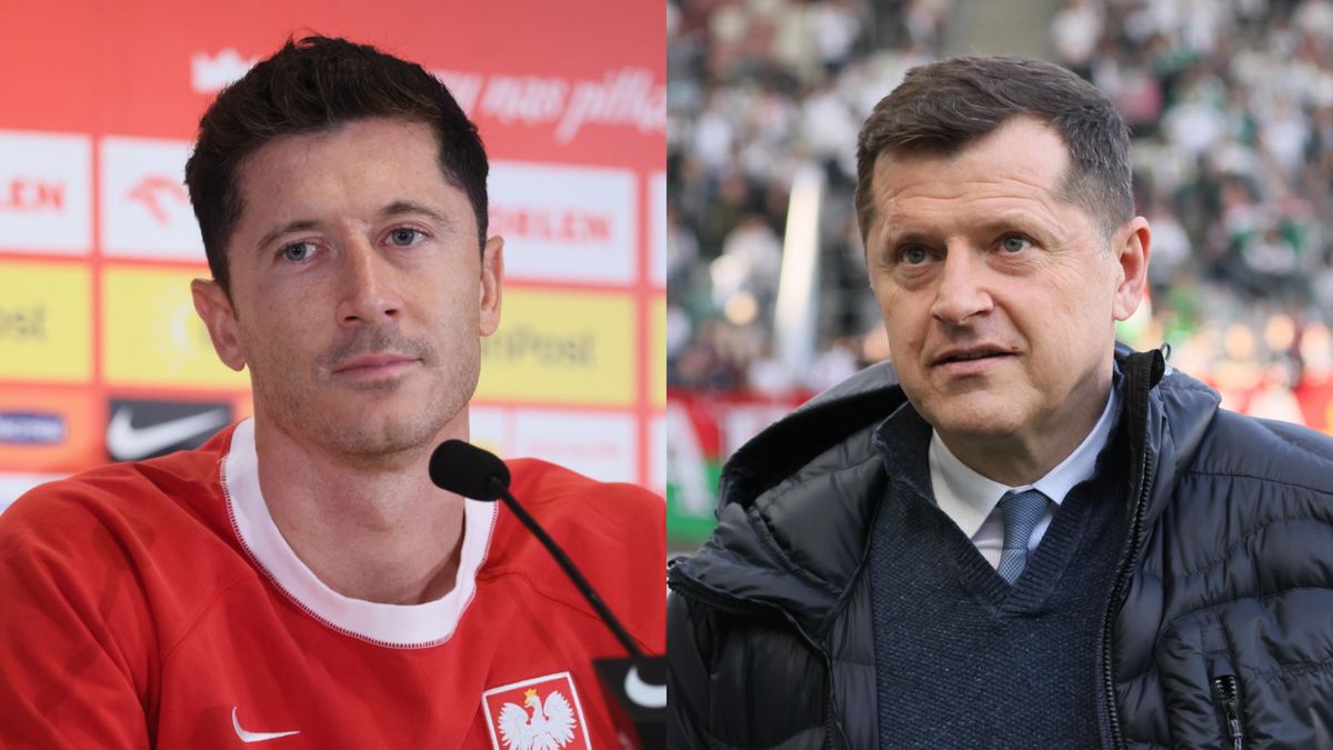 PAP / Leszek Szymański / Na zdjęciu: Robert Lewandowski i Cezary Kucharski