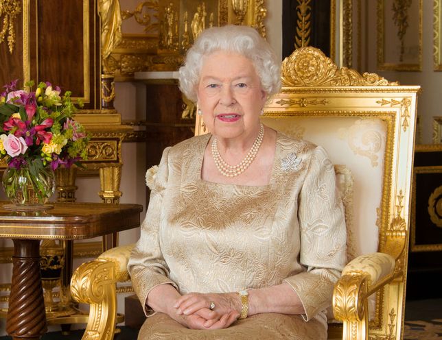EMBARGOED TO 0001 BST Saturday July 1, 2017. This new portrait of Queen Elizabeth II, wearing the maple leaf brooch inherited from her mother, has been released  for Canada Day (July 1) to mark the 150th anniversary of Confederation. The portrait, by Toronto-based photographer Ian Leslie Macdonald, is being issued as the Prince of Wales and the Duchess of Cornwall continue on a three day tour of Canada around the anniversary celebrations. PRESS ASSOCIATION Photo. Issue date: Saturday July 1, 2017. The brooch, made of platinum, set with diamonds,  has been worn in Canada by Queen Elizabeth, the Queen Mother; by Princess Elizabeth for her first visit in 1951, the Duchess of Cornwall in 2009 and the Duchess of Cambridge in 2011.See PA story ROYAL Canada Queen. Photo credit should read: �� 2017 Ian Leslie Macdonald 
NOTE TO EDITORS: This handout photo may only be used in for editorial reporting purposes for the contemporaneous illustration of events, things or the people in the image or facts mentioned in the ca 