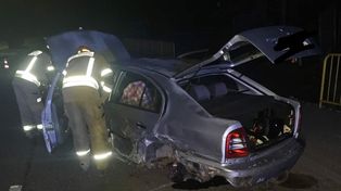 Złota: Nocny wypadek. Zderzyły się dwa samochody