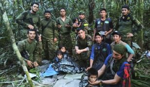 "Cudowne ocalenie" dzieci po 40 dniach w dżungli