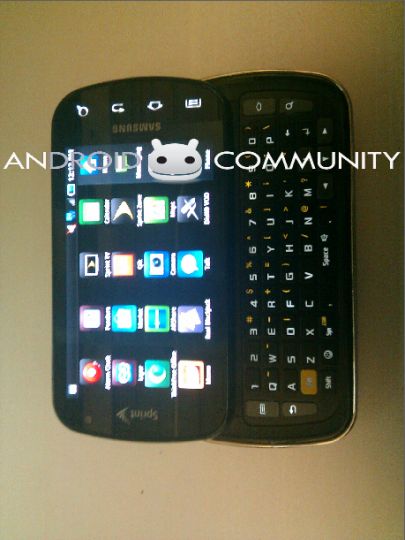 Samsung Galaxy S Pro/fot. androidcommunity.com