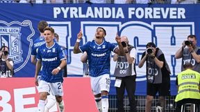 Trzy gole w Poznaniu. Napastnik "Kolejorza" z długo wyczekiwanym trafieniem