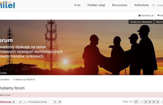 Dodawanie postów na forum Emitela zablokowane
