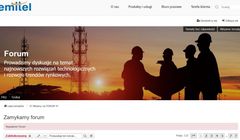 Dodawanie postów na forum Emitela zablokowane