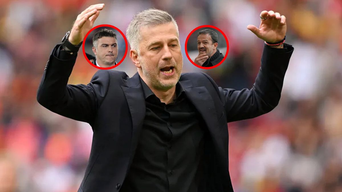 Getty Images / Sebastian Widmann - UEFA / WP SportoweFakty / Tomasz Kudala / Na zdjęciu: Michał Żewłakow, Edward Iordanescu i Fredi Bobić