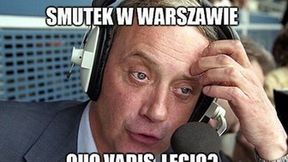 "Quo vadis, Legio?". Zobacz memy po sensacyjnej porażce mistrzów Polski