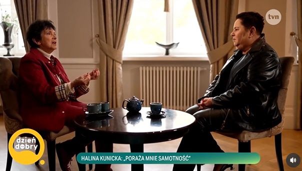 Halina Kunicka w rozmowie z Dorotą Wellman