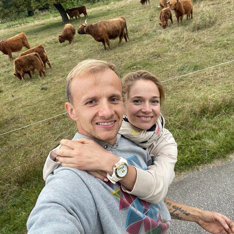 Marta Paszkin i Paweł Bodzianny z "Rolnik szuka żony" 