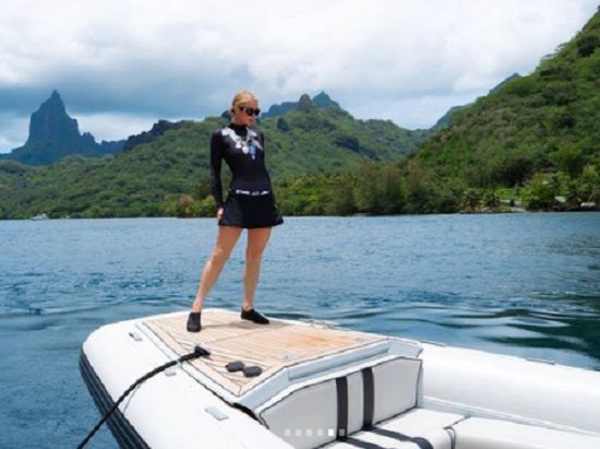 Paris Hilton i jej miesiąc miodowy 
