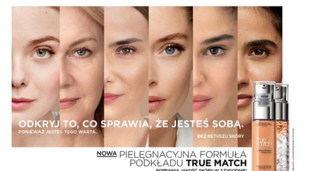 Twarze bez retuszu po raz pierwszy w kampanii L’Oreal Paris