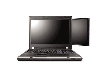 ThinkPad W700 z drugim, 10-calowym ekranem 1