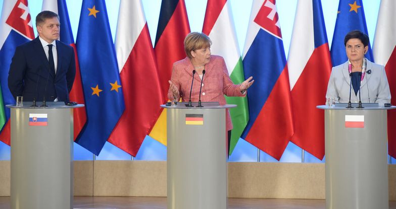 Spotkanie Grupy Wyszehradzkiej. Merkel: ludzie zaakceptują Europę, jeżeli ta zapewni im dobrobyt