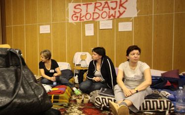 Strajk głodowy w szpitalu. Zaczęła się jedenasta doba