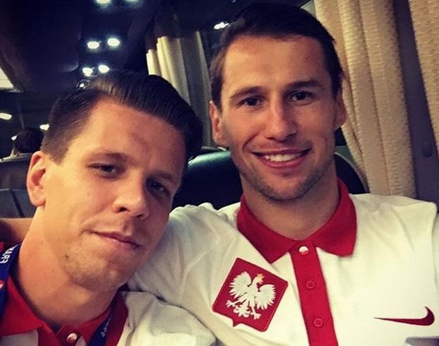 Szczęsny o prezencie ślubnym od Krychowiaka: "Dostałem GoPro od mojego kolegi Grzegorza na ślub"