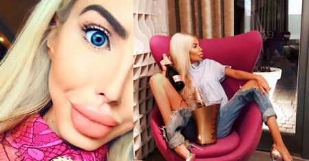 Internauci kpią z "żywej Barbie": "Jej usta są OBLEŚNE! Piersi wyglądają, jakby miały wybuchnąć"
