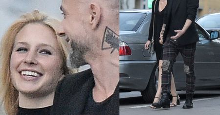 Nergal pije wino na randce z NOWĄ BLONDYNKĄ! (ZDJĘCIA)