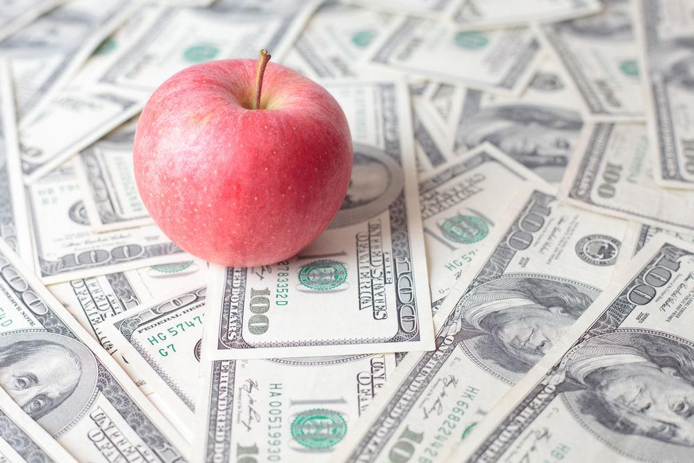 Jabłko i dolary