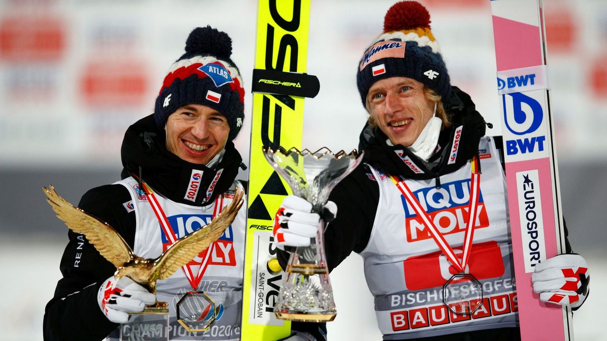 Kamil Stoch i Dawid Kubacki