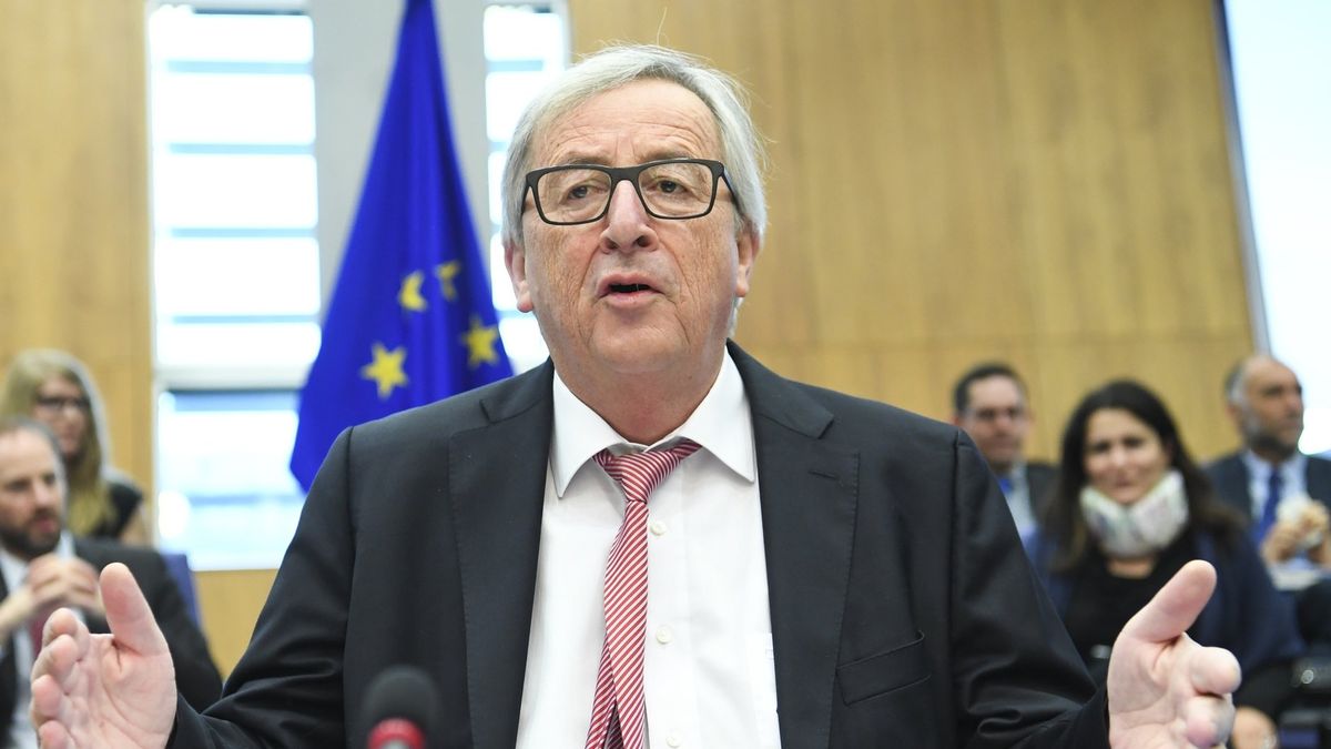 Na zdjęciu przewodniczący Komisji Europejskiej Jean-Claude Juncker.