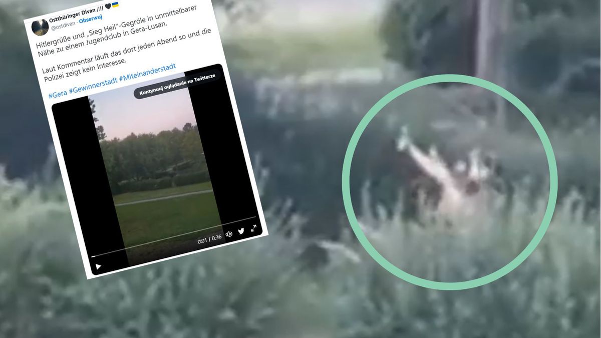 Nagranie z Turyngii. Młodzież wznosiła okrzyki na cześć Hitlera