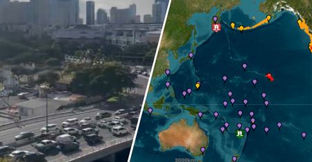 Tsunami dotarło do USA. Ludzie ratują się przed żywiołem