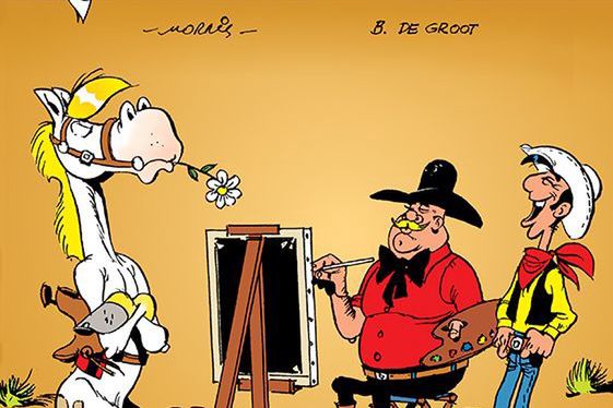 Lucky Luke. Artysta malarz, Egmont 2020