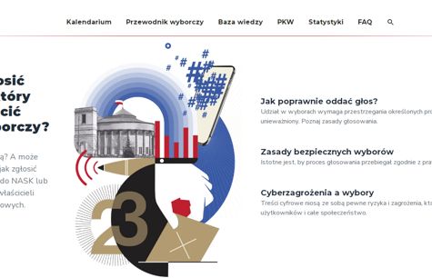 NASK uruchomił portal Bezpieczne Wybory