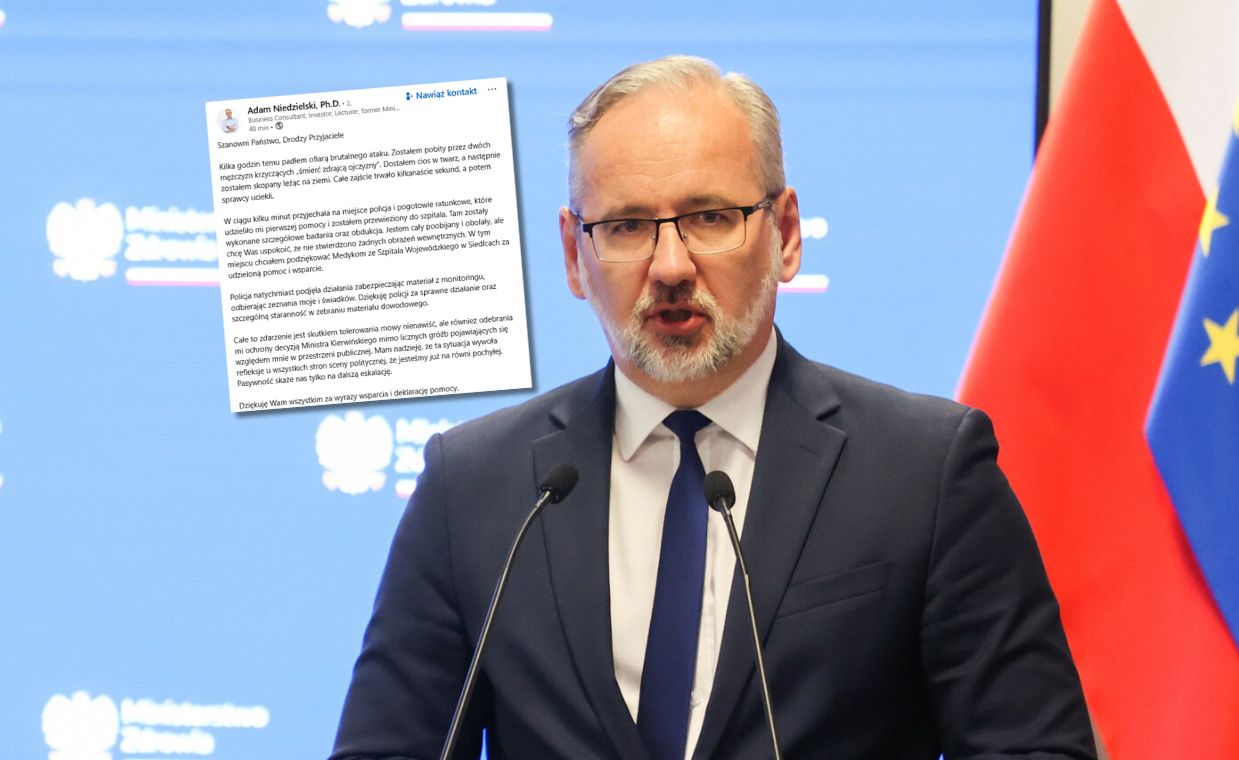Niedzielski opisuje, jak go pobito. Wskazuje również winnych