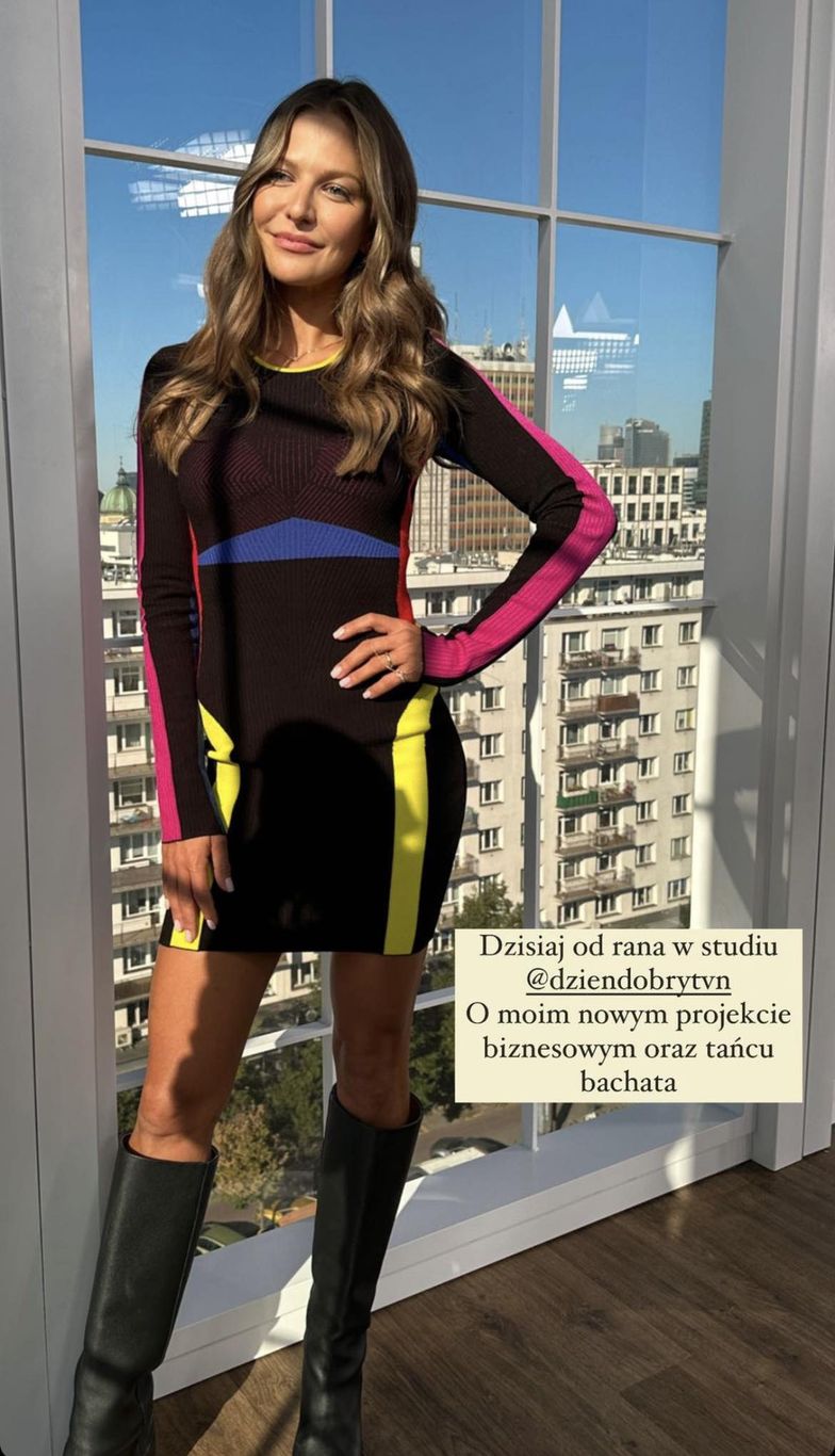Anna Lewandowska w "DD TVN"