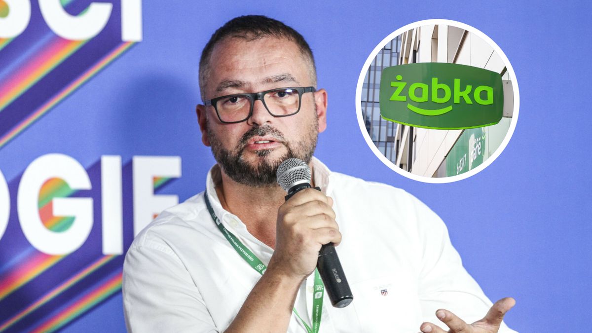 Na zdjęciu Tomasz Suchański, prezes zarządu Grupy Żabka 