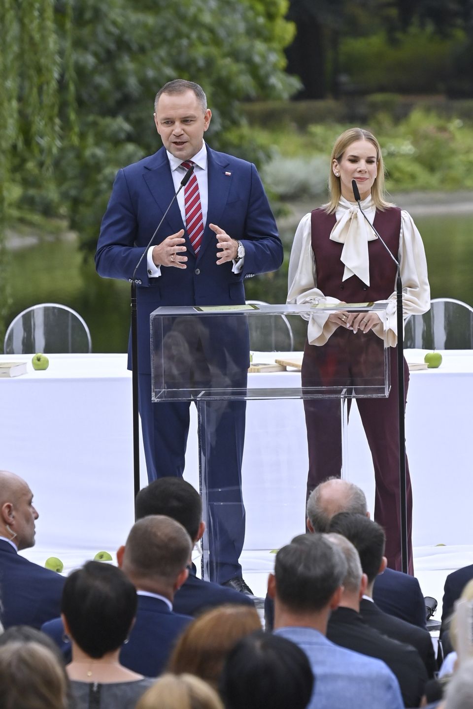 Karol Nawrocki, Marta Nawrocka
