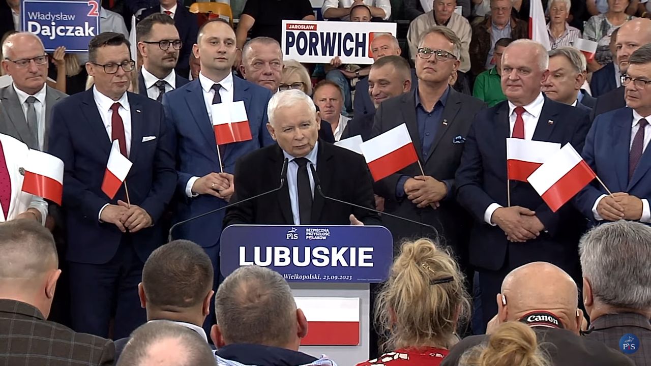 Jarosław Kaczyński o "niemieckich porządkach" Tuska