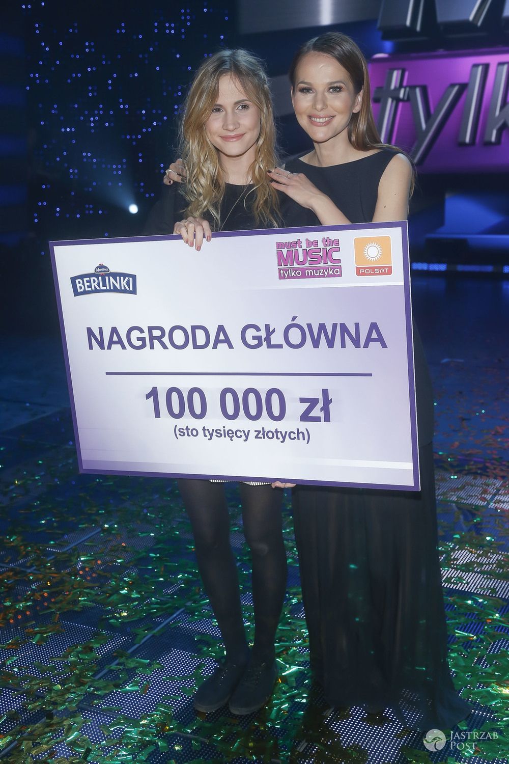 Paulina Sykut-Jeżyna i Olga Garstka, zwyciężczyni 11. edycji "Must Be the Music" (fot. AKPA)